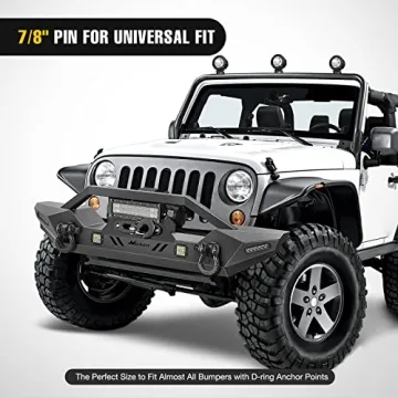 Durable 4.75 Ton D-Ring Shackles for Recovery