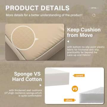 Stylish Brown Rattan Outdoor Furniture Set with Storage