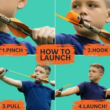 Fun Toy Rocket Launcher for Kids - Outdoor Joy for Ages 3-13!