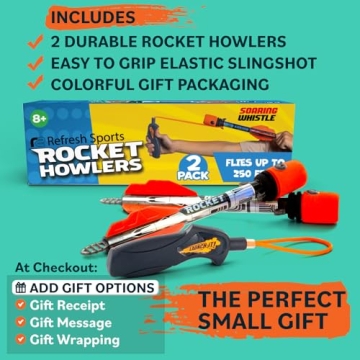 Fun Toy Rocket Launcher for Kids - Outdoor Joy for Ages 3-13!