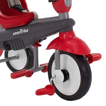 smarTrike Breeze Plus Toddler Tricycle Push Bike – Adjustable Trike for Baby, Toddler, Infant Ages...