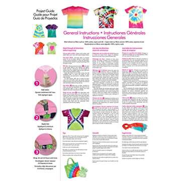 Vibrant Tulip One-Step Tie-Dye Kit for Creative Fun