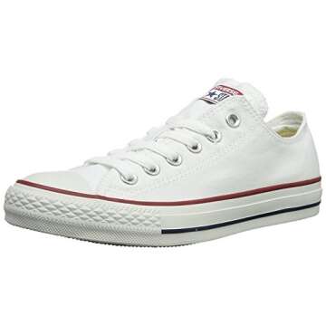 Converse M7652 - Chuck Taylor All Star Low Top Optical White Casual Oxfords for Unisex