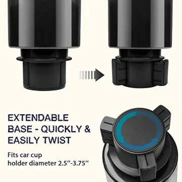 Seven Sparta Cup Holder Expander for All Vehicle Types
