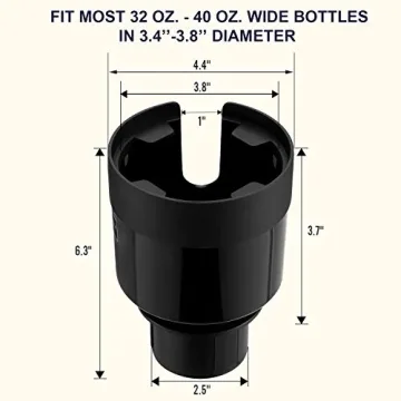 Seven Sparta Cup Holder Expander for All Vehicle Types