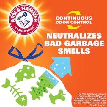 Hefty Ultra Strong Fabuloso Kitchen Trash Bags 80 Count