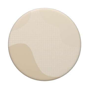 Stylish Beige Geometric PopSockets Grip for Everyone