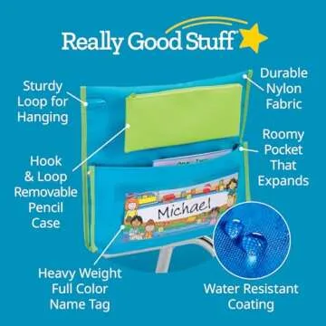 Deluxe Chair Pockets Set - Organize Your Classroom Efficiently