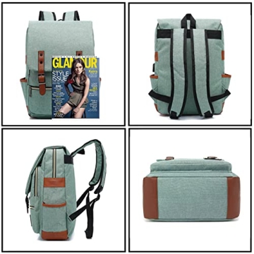 UGRACE Casual Slim Laptop Backpack for College and Outdoor Use