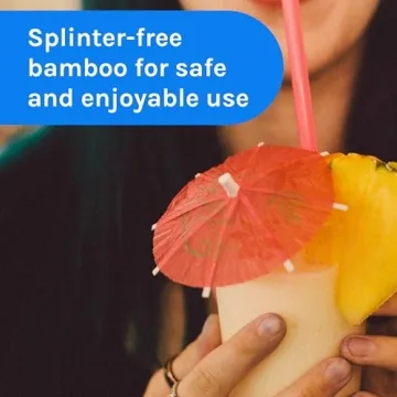 144 Count Cocktail Umbrella Picks for Parties and Crafts