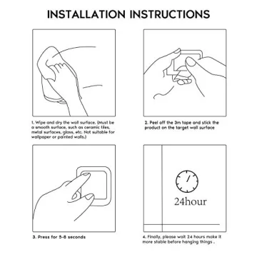 ZUNTO Paper Towel Holder Easy Adhesive Stainless Steel