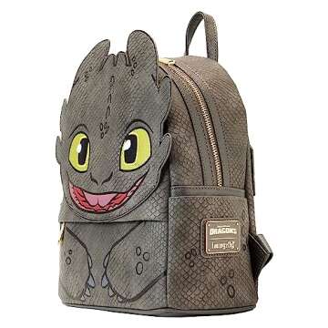 Cute Toothless Cosplay Mini Backpack for Dragon Lovers