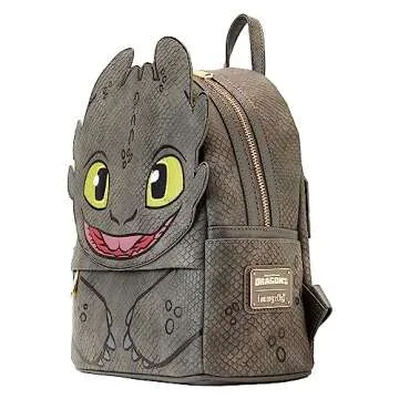 Cute Toothless Cosplay Mini Backpack for Dragon Lovers