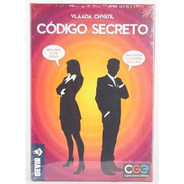 Devir Games Codigo Secreto - Juego de Estrategia Entre Amigos
