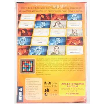Devir Games Codigo Secreto - Juego de Estrategia Entre Amigos