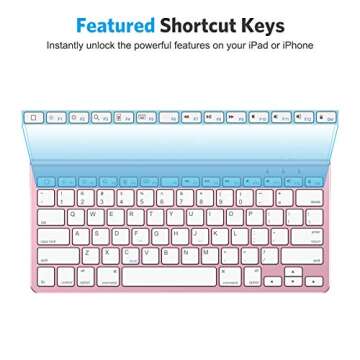 OMOTON Keyboard with Sliding Stand