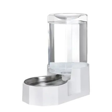 RIZZARI 6.3L Automatic Pet Water Dispenser - BPA-Free, Stainless Steel Bowls