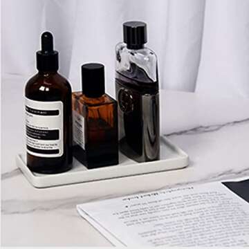 Stylish Ceramic Soap Dispenser Tray for Home Use