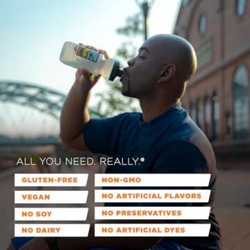 Tailwind Nutrition Endurance Fuel, Electrolyte & Hydration Sports Drink Mix Powder, Gluten-Free, Vegan, Mandarin Orange, 30 Servings