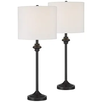 360 Lighting Lynn Buffet Table Lamps Set of 2 Elegant Design