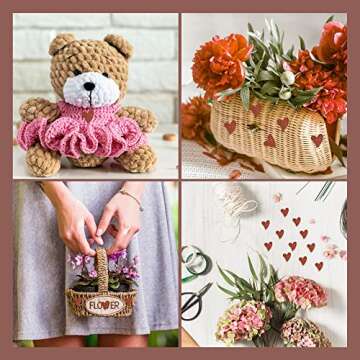 EORTA 100 PCS Brown Wooden Buttons for Sewing Wood Crafts Button with 2 Holes Heart Shaped for Arts Projects Scrapbooking Clothing DIY Supplies