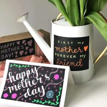 Kassa 10-Pack 3mm Neon Multicolor Chalk Markers | Includes 2 Bullet & Chisel Dual Tips | Works on Chalkboards, Windows, Glass or Mirrors | Erasable & Dust-Free | Ideal for Use at Home, School & Office