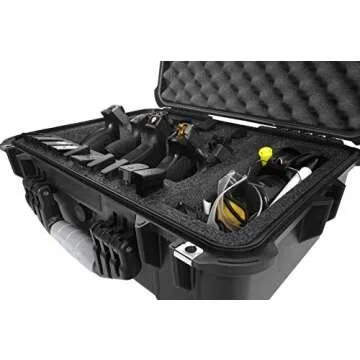 Case Club 5 Pistol & 30 Magazine Case - Waterproof Storage