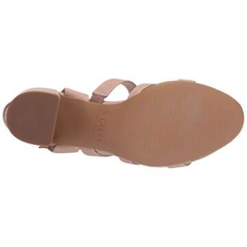 Natural Soul Women's CELENE Sandal, VMAUVE, 7.5 W US