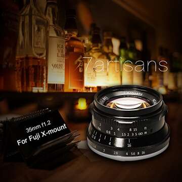 7artisans 35mm F1.2 Lens for Fuji X Mount Cameras