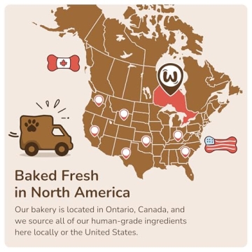 Wufers Dog Birthday Cookie Box - Premium Treats for Dogs