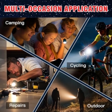 HAUSBELL A100 LED Flashlight | Waterproof & Powerful