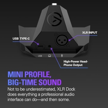 Elgato XLR Dock for Stream Deck + - Audio Mixer