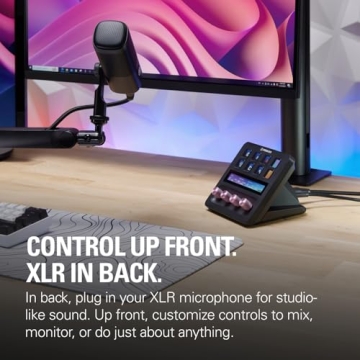 Elgato XLR Dock for Stream Deck + - Audio Mixer