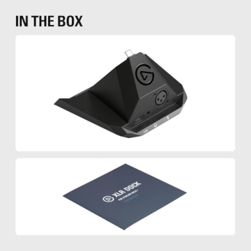 Elgato XLR Dock for Stream Deck + - Audio Mixer