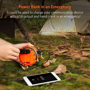 ThorFire Camping Lantern - Rechargeable & Portable Light