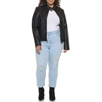 Levi's Women's Faux Leather Motocross Jacket Black