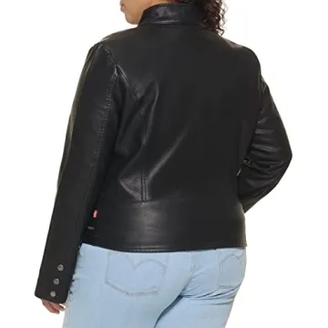 Levi's Women's Faux Leather Motocross Jacket Black
