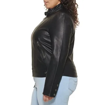 Levi's Women's Faux Leather Motocross Jacket Black
