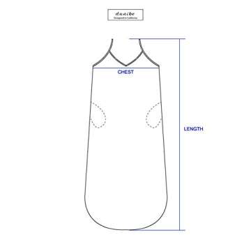 danibe Women's Casual Loose Fit Long Cami Maxi Dress with Pockets Olive S