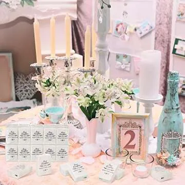 50 Bulks Wedding Facial Tissues Items for Wedding Welcome Bags Pocket Facial Tissues Mini Tissues Wedding Favors for Guests 3 Ply Travel Tissue Packs for Wedding Celebration Party Ceremony Graduation