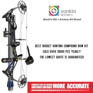 Sanlida Dragon X8 Compound Bow Package - High Performance for All Levels