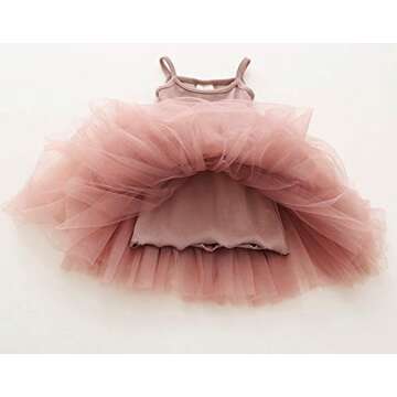 GSVIBK Baby Girls Tutu Dress for Parties and Play