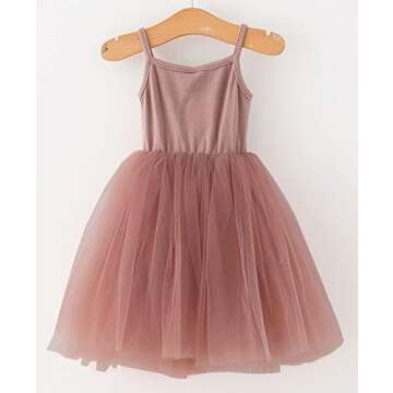 GSVIBK Baby Girls Tutu Dress for Parties and Play