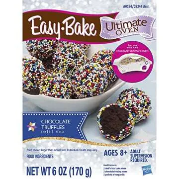 Easy-Bake Ultimate Oven Baking Star Edition (with Truffles Refill Pack and Red Velvet Cupcakes Refill Pack)