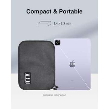 Luxtude Portable Cord Organizer - Perfect for Travel