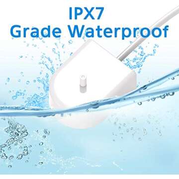 Replacement Charger Base for Philips Sonicare Electric Toothbrush HX6100, Travel Charger for Philips Sonicare HX3000 / HX6000 / HX8000 / HX9000 Series