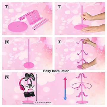 Fabulous Pink Controller Holder for Gamers