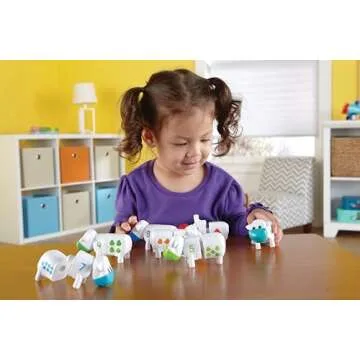 Learning Resources Counting Cows Toy Set for Kids Age 18+