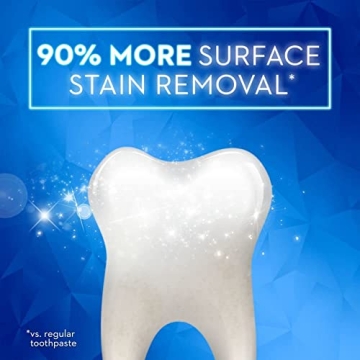 Crest 3D White Toothpaste Radiant Mint, 3.8 Oz (3 Pack)