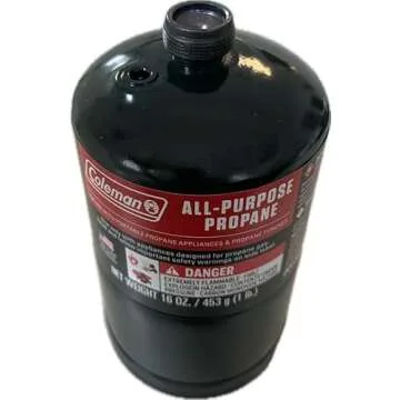Coleman 16 oz Propane Bottles 3-Pack for Outdoor Cooking